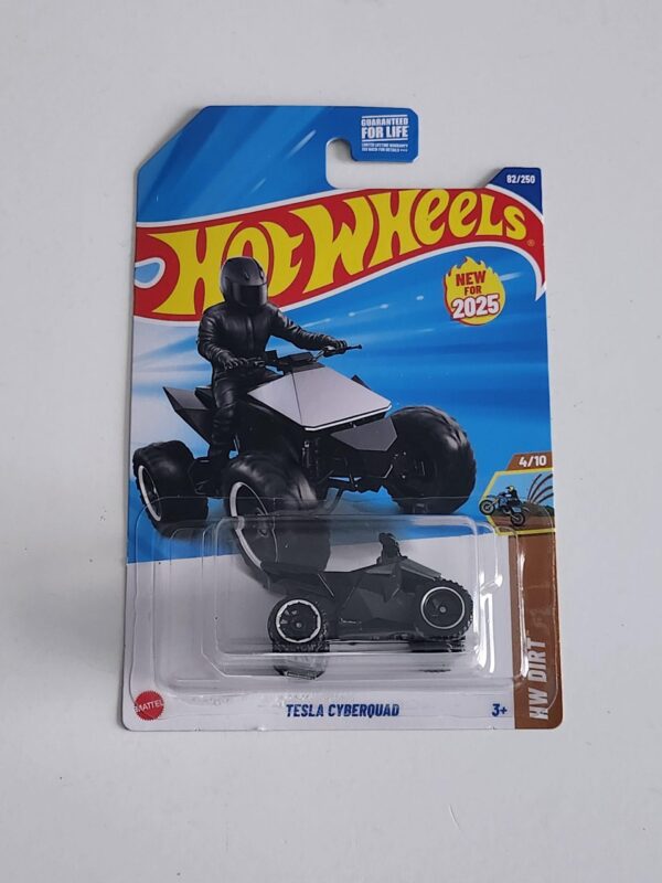 Hot wheels 2025 HW Dirt 4 of 10 Tesla CyberQuad HYW31