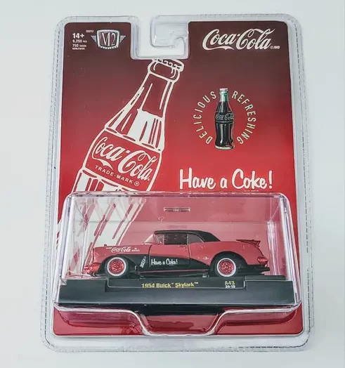 M2 Machines Coca-Cola Series 52500-A43 - 1954 Buick Skylark red chase 24-23 (limited to 750 pcs)