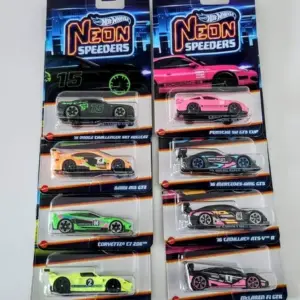 Hot wheels 2024 Neon Speeders Series 3 complete set - HLH72-956C
