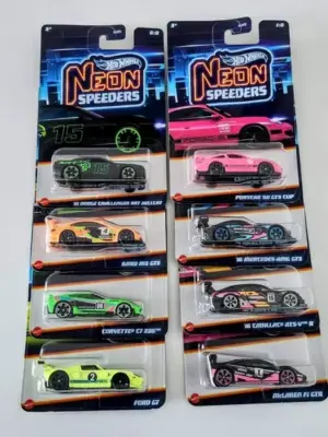 Hot wheels 2024 Neon Speeders Series 3 complete set - HLH72-956C
