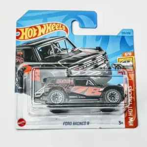 Hot Wheels 2023 HW Hot Trucks 8 of 10 Ford Bronco R black short card HKJ04