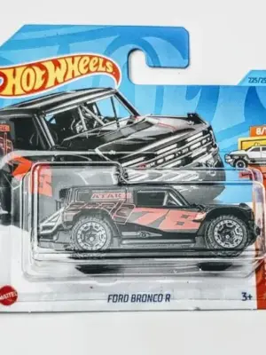 Hot Wheels 2023 HW Hot Trucks 8 of 10 - Ford Bronco R black short card HKJ04