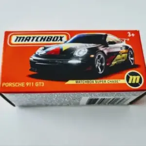 Matchbox 2022 Power Grabs MBX City Porsche 911 GT3 black super chase HFV77