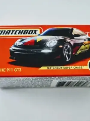 Matchbox 2022 Power Grabs MBX City Porsche 911 GT3 black super chase HFV77