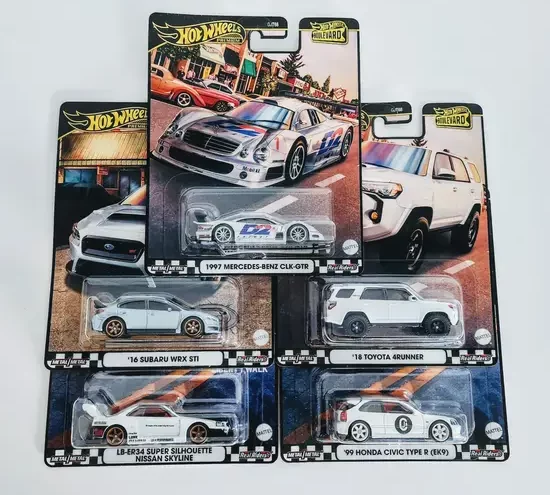 Hot wheels Gold Premium 2024 Boulevard re-release mix A complete set GJT68-957A
