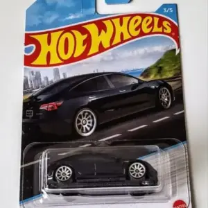 Hot Wheels 2022 Luxury Sedan Series 3 of 5 Tesla Model 3 black HDH14