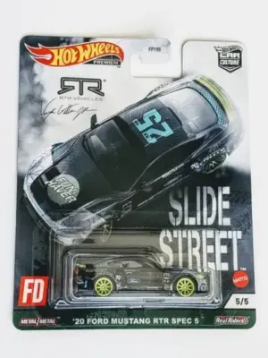 Hot Wheels 2021 Car Culture Slide Street 5 of 5 2020 Ford Mustang RTR Spec 5 GRJ80