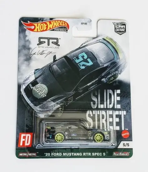 Hot Wheels 2021 Car Culture Slide Street 5 of 5 2020 Ford Mustang RTR Spec 5 GRJ80