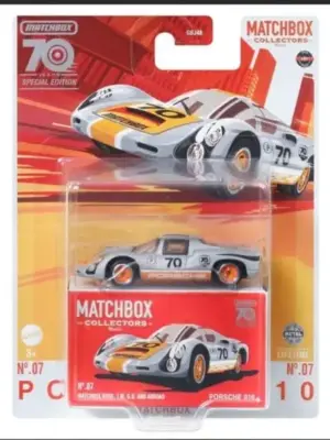937ba64f-screenshot_20230414_091136_chrome.webp Matchbox 2023 Collector Series 70th special edition 7 of 22 Porsche 910 grey HLJ65