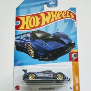 Hot Wheels 2023 HW Turbo 1 of 5 Pagani Zonda R blue HKK83