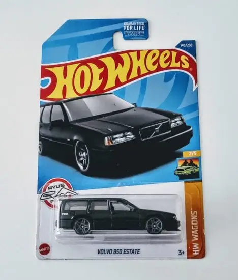 Hot Wheels 2022 HW Wagons 2 of 5 Volvo 850 Estate black HCX36 Ryus Rides