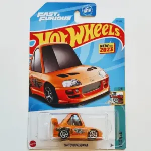 Hot Wheels 2023 Tooned - 3 of 5 - Fast & Furious 1994 Toyota Supra orange HKG62
