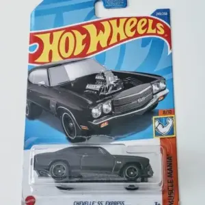 Hot Wheels 2022 Muscle Mania 8 of 10 Chevelle SS Express black