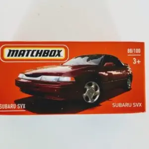 Matchbox 2021 Power Grabs MBX Highway 88 of 100 Subaru SVX red GXN64 (Ryu Asada)