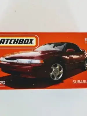 Matchbox 2021 Power Grabs MBX Highway 88 of 100 Subaru SVX Red GXN64 (Ryu Asada)