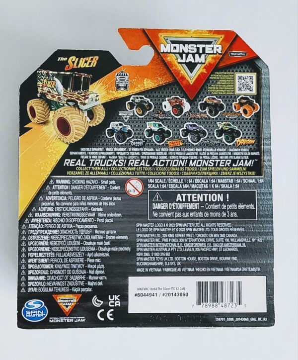 Monster Jam Series 32 Monster Feast Pizza Slicer food truck chase #20143060