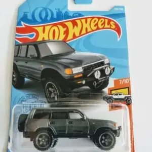 Hot Wheels 2021 HW Hot Trucks 7 of 10 Toyota Land Cruiser 80 gray