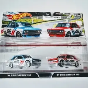 HotWheels 2021 Car Culture 2 Pack 1971 BRE Datsun 510 HBM02