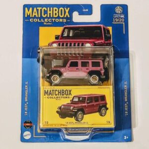 Matchbox 2024 Collector Series 19 of 20 - 2018 Jeep Wrangler JL Tuscadero HVW24