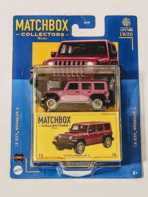 Matchbox 2024 Collector Series 19 of 20 - 2018 Jeep Wrangler JL Tuscadero HVW24
