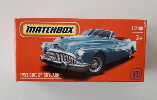 Matchbox 2021 Power Grabs MBX Showroom 15 of 100 1953 Buick Skylark GXN41