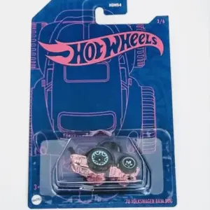 Hot Wheels 2022 54th Anniversary Pearl and Chrome Series Mix 2 - 3 of 6 1970 Volkswagen Baja Bug HDH63