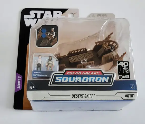 Star Wars Micro Galaxy Squadron Light Armor Class Series 5 #0101 Desert Skiff SWJ0141