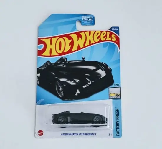 Hot Wheels 2022 Factory Fresh 9 of 10 Aston Martin V12 Speedster black