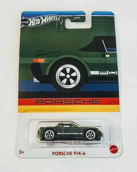 Hot wheels  2023 Porsche  Series 6 of 6 Porsche 914-6 green