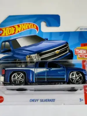 a2dfd040-1000007159-scaled-1.webp Hot Wheels 2024 Then and now 3 of 10 Chevy Silverado blue short card HTC67
