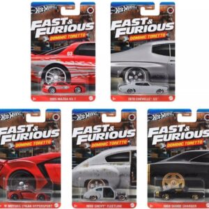 Hot wheels Silver series 2024 Fast and furious Walmart Dominec Terreto complete set HNR88-956F