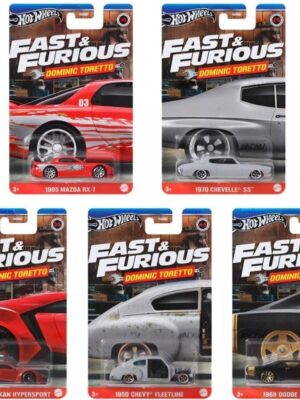 Hot wheels Silver series 2024 Fast and furious Walmart Dominec Terreto complete set HNR88-956F