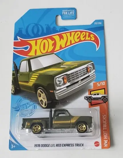 Hot Wheels 2021 Hot Trucks - 5 of 10 1978 Lil Red Express - Case M Treasure Hunt GTC95