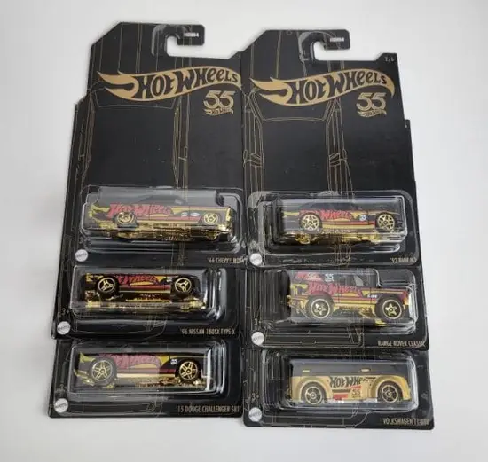 Hot wheels 2023 55th anniversary complete set w/chase HDH54-956C