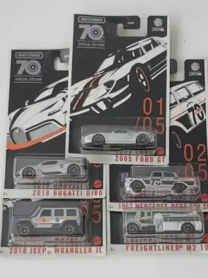 Matchbox 2023 70th anniversary special edition complete set