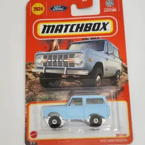 Matchbox 2024 MBX Off Road 29 of 100 - 1970 FORD BRONCO blue HVL06