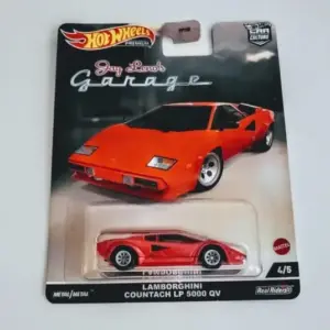Hot Wheels 2022 Car Culture Jay Leno's Garage 4 of 5 Lamborghini Countach LP 5000 QV red HCK09