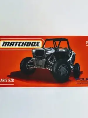 Matchbox 2022 Power Grabs MBX Off Road 36 of  100 Polaris Rzr Black HFV40