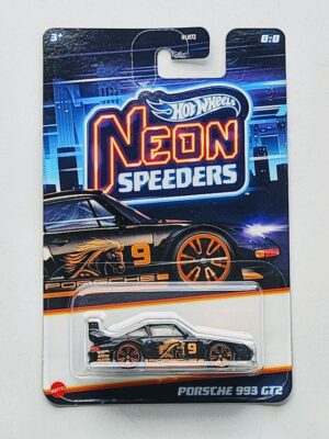 Hot wheels Silver series 2024 Neon Speeders Series HLH72-956D -  8 of 8 - Porsche 993 GT2 black JBY99