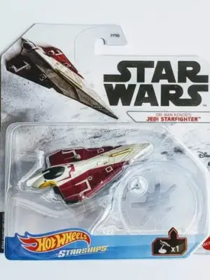 Hot wheels 2020 Star Wars Starships Obi-Wan Kenobis Jedi Starfighter red