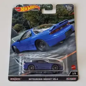 Hot Wheels 2022 Car Culture Mountain Drifters 2 of 5 Mitsubishi 3000GT VR4 Blue HCJ98