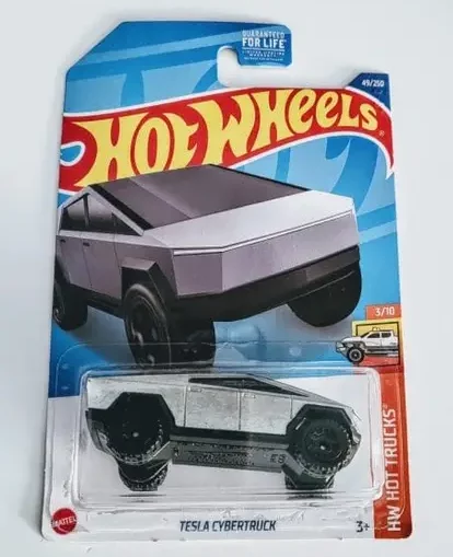 Hot Wheels 2022 HW Hot Trucks 2 of 10 Tesla Cyber Truck HCV57