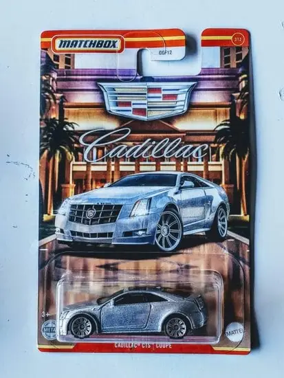 Matchbox 2020 Cadillac series 2 of 12 Cadillac CTS Coupe Silver