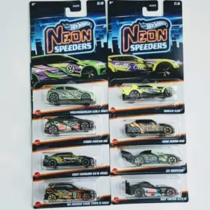 Hot wheels 2023 Neon Speeders series 1 HLH72-956A Complete set of 8