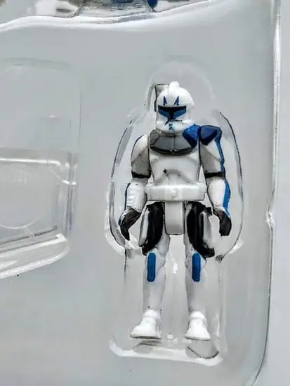 Star Wars Micro Galaxy Squadron Mystery Scout class series 4 - Captain Rex and Barc Speeder Rare Chase - SWJ0072-1