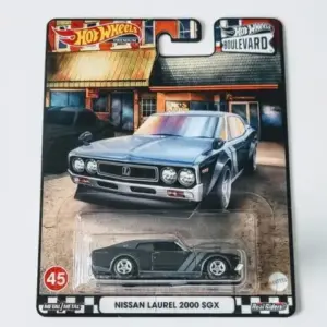 Hot Wheels 2022 Car Culture Boulevard Mix H 45 of 45 Nissan Laurel 2000 SGX Black HCR09