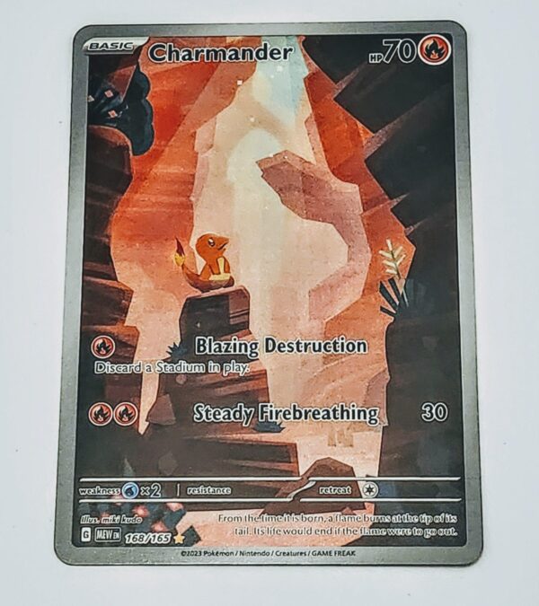 Pokemon 151 EN 168 Charmander Special Illustration Rare raw