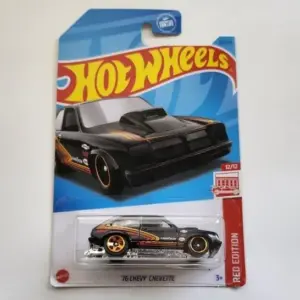 Hot Wheels 2023 Target Red Edition 12 of 12 1976 Chevy Chevette black HKL60