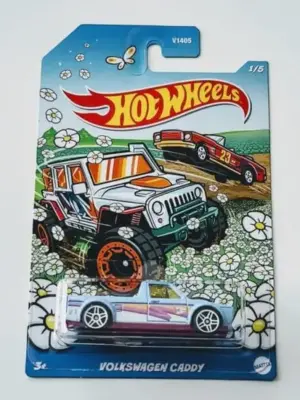 Hot Wheels 2023 Spring Easter Series 1 of 5 Volkswagen Caddy blue HLJ30