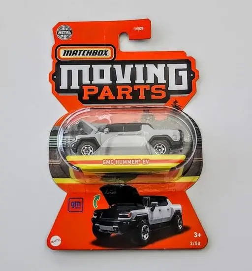 Matchbox 2022 Moving Parts 3 of 50 GMC Hummer EV grey HFM30
